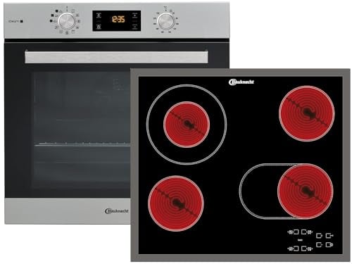 Bauknecht BAKO3 SR6 Set Backofen BAK3S KN8V IN + Glaskeramikkochfeld CTAR 7642 IN