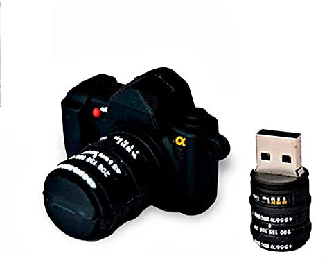 Pen Drive USB X32 GB Silicona Cámara De Fotos