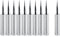 10pcs 900M-T-I Soldering Iron Tips Solder Iron Replacement Tip Soldering Bits for 900M Soldering Station for Hakko, for TENMA, for ATTEN, for Quick, 936, 937, etc