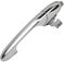APPERFiT Exterior Door Handle (Right Passenger Side) Compatible with Fiat 500 2012 2013 2014 2015 2016 2017 2018 Replaces 68069942AC