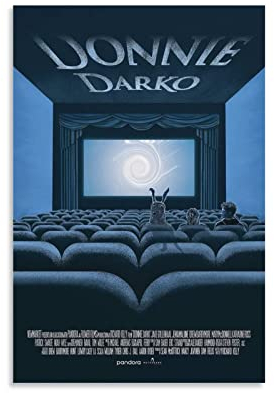 HAUHAU Donnie Darko Filmposter (30) Leinwandbild Poster Wandkunst Dekorative Bild Drucke Moderne Dekoration 50 x 75 cm