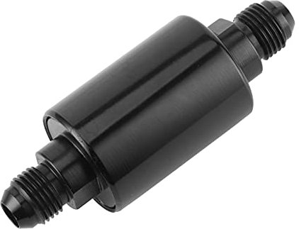 Filtro Carburante in Linea da 100 Micron Filtri Carburante per autoveicoli Filtro per Benzina Lega di Alluminio pulibile An6