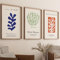 SOMEDA® Henri Matisse Poster Set (3 Stück) – Abstrakte Kunstdrucke ohne Rahmen – Moderne Wanddeko im Skandi Stil – Kunst Poster für Wohnzimmer, Schlafzimmer oder Büro (30x40cm)