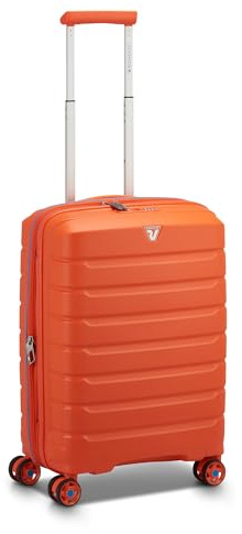 Roncato B-Flying Kabinen-Trolley 55x40x20/25 cm Erweiterbar - Leuchtend Orange