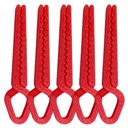 Masoog Hautschutz für Nagellack, 5 Stück Fingernagel-Klemme, Auslaufsicherer 3D-Druck Clip Zum Schutz Der Fingernägel Für Unterwegs, Zu Hause, Im Nagelstudio, Bei Partys, Für Frauen Und