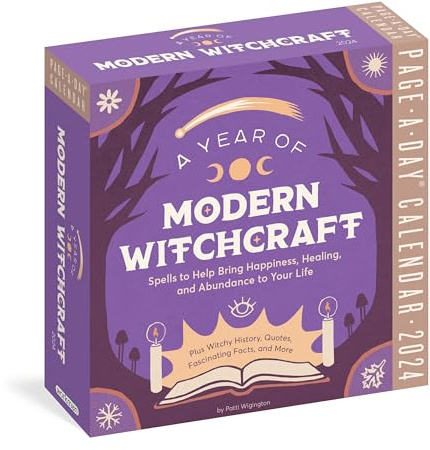 A Year of Modern Witchcraft Page-A-Day Calendar 2024: Spells to Help Bring Happiness, Healing, and Abundance to Your Life