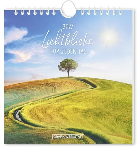 Postkartenkalender 2027 Lichtblicke: Postkartenkalender