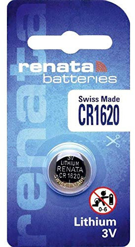 10 x Renata 1620 fabriquée en Suisse au Lithium