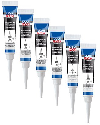 6x LIQUI MOLY 3381 Pro-Line Injektoren- und Glühkerzenfett 20g