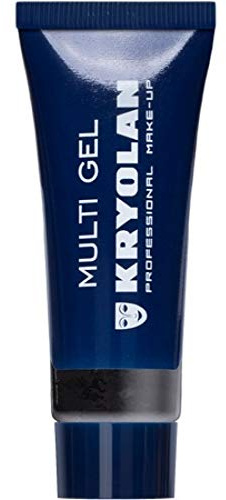 Kryolan Multi Glitter Gel fein, 10ml Black