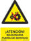 Normaluz RD30067 - Señal ¡Atención! Maquinaria Fuera De Servicio PVC Glasspack 0,7 mm 21x30 cm con CTE, RIPCI