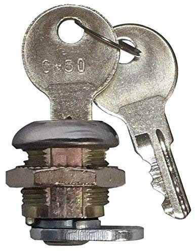 JQuad LKW-Werkzeugkastenschloss mit Schlüssel â€“ Pickup Werkzeugkasten Schloss Zylinder für Verriegelung (1 Stück)