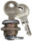 JQuad Verrou de boîte à outils avec clés – Cylindre de serrure de rechange pour boîte à outils de ramassage (1 paquet)