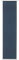 ondeco Lot de 60 x 300 cm - Différents modèles avec lestage à clic et chariot de panneaux - Bleu foncé