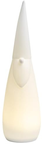 Räder Living LED Figur Porzellan mit Timer 6x22cm Gold