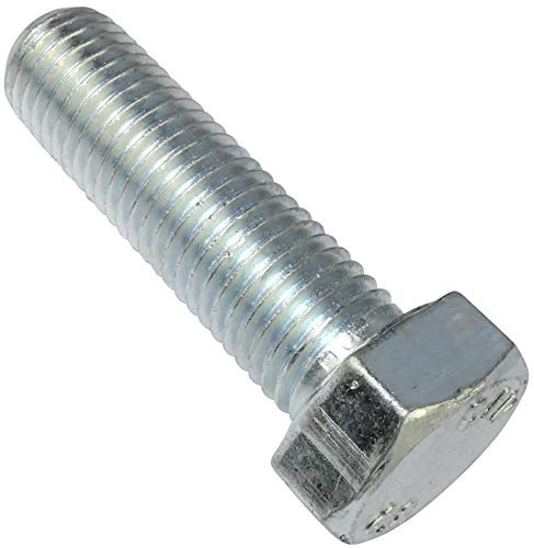 AERZETIX - C47417 - Satz von 10 stück - bolzen schrauben sechskantschrauben M16x55 - mit sechskantkopf - Ø16x55mm - DIN 933 - klasse 8.8 - verzinktem stahl - heimwerken - montagewerkzeug eisenwaren