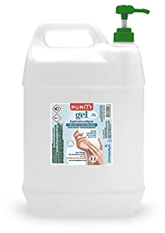 Bidon de 5 litres - Gel Hydroalcoolique Purity 703 - Sans parfum