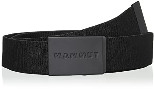 Mammut Logo-Gürtel schwarz, Einheitsgröße