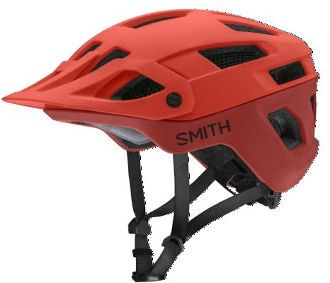 SMITH Engage MTB Fahrradhelm - Mountainbike-Helm für Erwachsene mit MIPS-Technologie + Koroyd-Abdeckung - Leichter Aufprallschutz für Damen & Herren - Verstellbares Visier - Mohnblume/Terra Matt, Groß