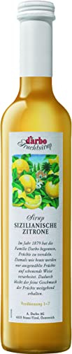 Darbo Sizilianische Zitrone Sirup, 500 ml