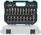 Makita D-74784 Fräser-Set 22-teilig in Kunststoffkoffer, Hartmetall, 8 mm Schaft für Oberfräser, für Holz, EN847