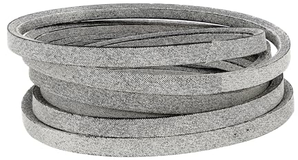 GX21833 Rasenmäher Deckriemen, Rasenmäher Keilriemen Ersatz für John Deere GX21833 GX20571, passend für John Deere D140 145 155 D150 D160 L120 L130 mit 121,9 cm D eck belt /5 0,1 cm x 36,7 cm