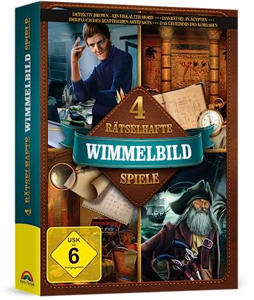 4 Rätselhafte Wimmelbild Spiele in einem Paket - für Windows 11 / 10 / 8.1 / 7