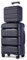 Kono Luggage Sets 2 Piece Hard Shell Polypropylene Travel Trolley with 4 Spinner Wheels TSA Lock Carry On Hand Cabin Suitcase with Beauty Case (Navy)