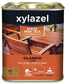XYLAZEL Aceite para Teca, Color Miel, 750 ml