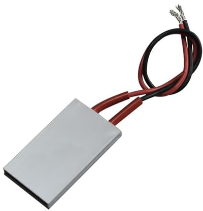 LVSELINGI Élément Chauffant PTC 50x28.5x5mm 12V/24V, Plaque chauffante en céramique à température constante 70/110/200 degrés Cheerfully(12V,200 Degrees)