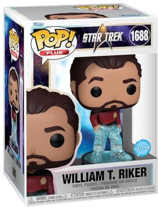Funko Pop! Plus: ST Transporter - William T. Riker - Star Trek Generations - Vinyl-Sammelfigur - Geschenkidee - Offizielle Handelswaren - Spielzeug Für Kinder und Erwachsene - Movies Fans