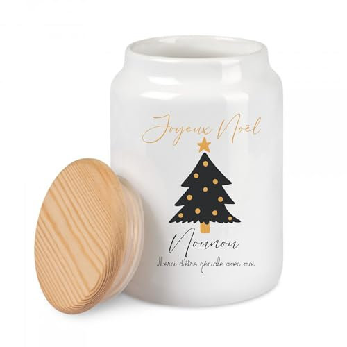 Boite à biscuit nounou/cadeau nounou personnalisé/cadeau personnalisé nounou/nounou/Fête des nounous/Noël