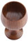 Zisemeil Tasse en bois, tasse à calice, tasse élégante pour café, vin, raisin, tasse en bois multifonction