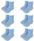 Calzino Neonato Estivo, 6 Paia di Calzini Neonato in Cotone Filo di Scozia 100% Made in Italy, Calzini Neonato