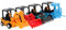 Abaodam 4 Pièces Véhicule inertiel playmobile en Plastique pour Enfants de Voiture pour Enfants de de Voiture de Voiture en Plastique Colorful