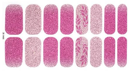 Nail Polish Strips, French Manicure Sticker for Semi-Cured Gel Nail Polish | Get Salon Like Nails with Colorful Nail Films at Home