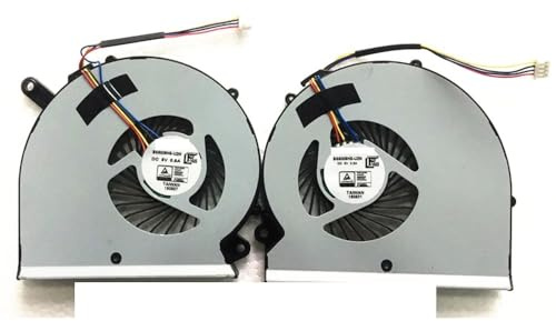 HYFOZAE Laptop-CPU-/GPU-Lüfter für Gigabyte Aero15, 15X, Aero 15W V8, X9, 14, RP64W, Y9, BS5005HS-U2N, BS5005HS-U2M(CPU and GPU Fan)