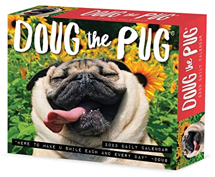 Doug the Pug 2023 Calendar-Usa