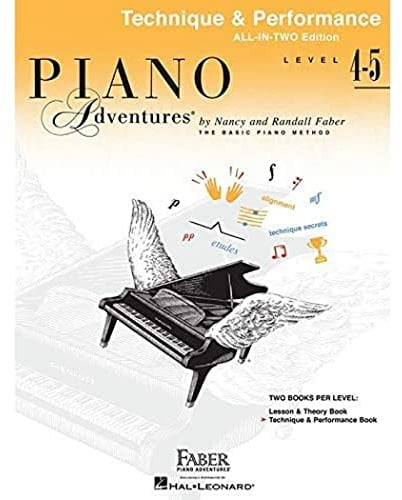 Piano Adventures: Level 4-5 Technique & Performance Book - International Anglicised Edition: Technique & Performance Lev 4-5