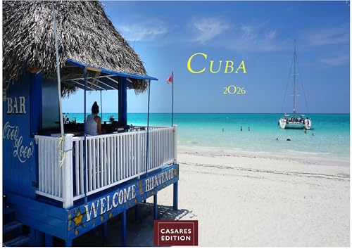 Cuba Kalender 2026 – Wandkalender | Fotokalender Karibik 35x50cm – Farbenfroher mit beeindruckenden Kuba-Motiven, perfekte Deko & Geschenkidee