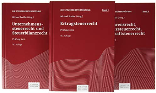 Die Steuerberaterprüfung: Prüfung 2019, Paket - Bände 1-3
