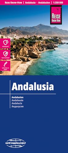 Reise Know-How Landkarte Andalusien / Andalusia (1:350.000): reiß- und wasserfest (world mapping project)