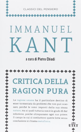 Critica della ragion pura