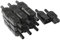 sourcingmap 10Pair AC250V 10A IEC C14 Male C13 Female, 3 Pins Terminals Inline Adapter Plug Power Socket Connectors