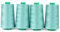 ACKERMANN 4X 5.000m UNIVERSAL NÄHGARN, Stärke 120, Qualitätsgarn, Overlock Garn, Garn für Overlock-Nähmaschinen (0805 Grün)