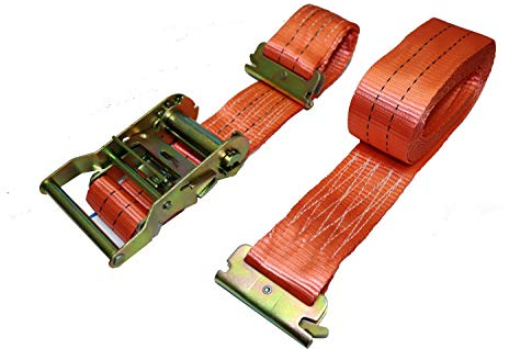 Cinghia di serraggio 1000/2000 daN, 5 m, 50 mm, 2 pezzi per guida di ancoraggio combi