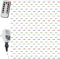 VOLTRONIC LED Lichtervorhang, innen und außen, IP44, Fernbedienung, Größen- und Farbwahl, 3x3 m 300 LEDs, bunt