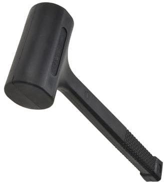 Deadblow Black PVC Hammer 680g (1lb 8oz)