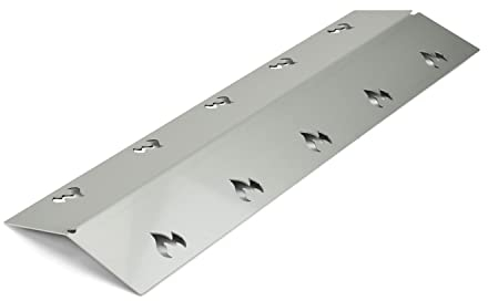 Grillrost.com Das Original Edelstahl Brennerabdeckung - 390x125mm - extra stark 1,5mm - passend für viele Grills