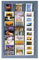 Présentoir Mural pour Cartes Postales 10x15 cm 30 Emplacements